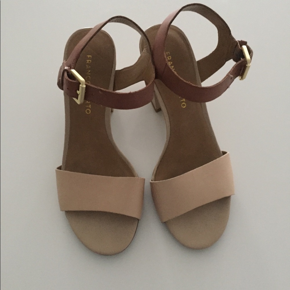 Cream Franco Sarto sandals